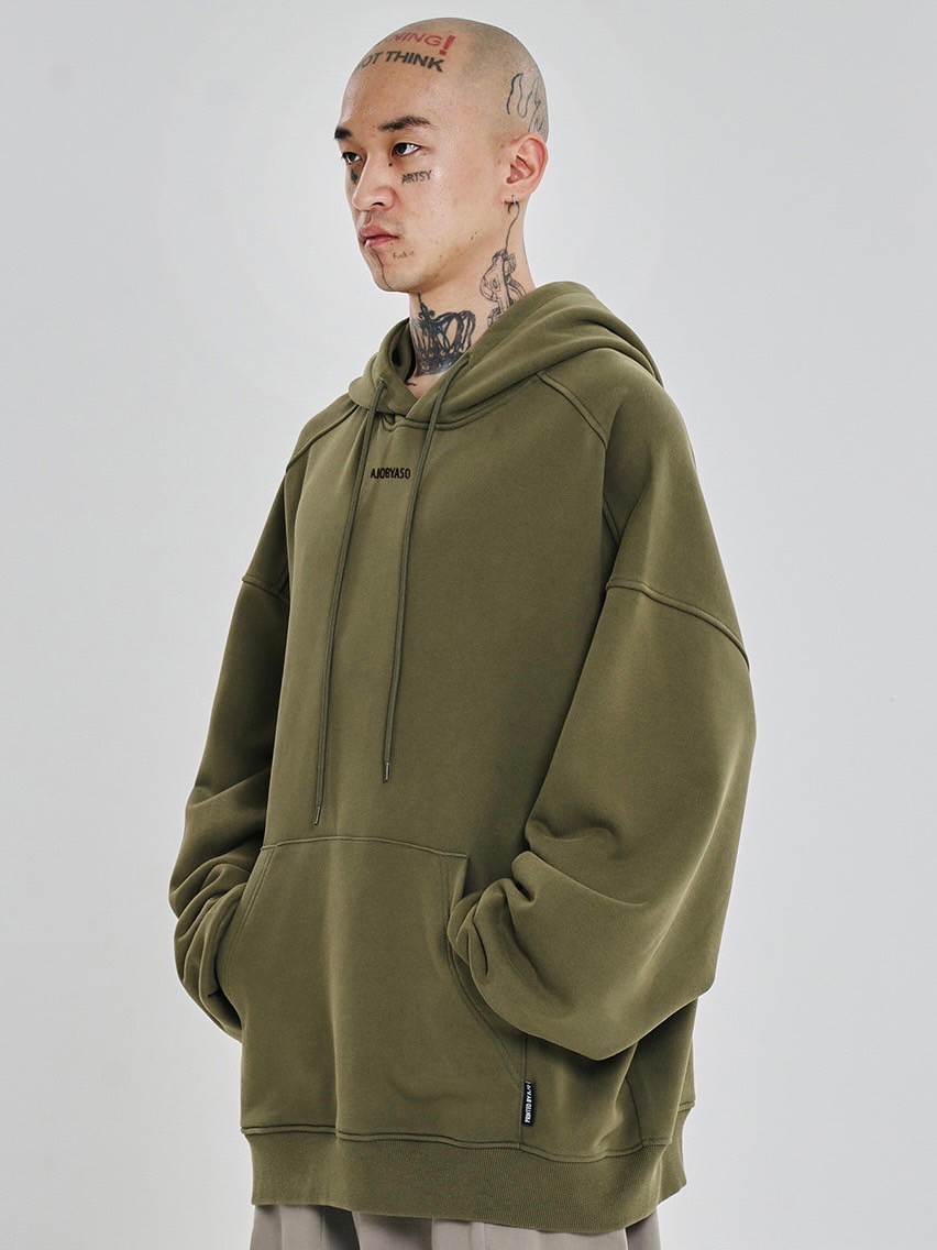 【AJO AJOBYAJO】23FW★ [PBA] Five AJO Logos Washed Hoodie AJOBYAJO】Five AJO Logos Washed Hoodie | OUR BRAND,AJOBYAJO