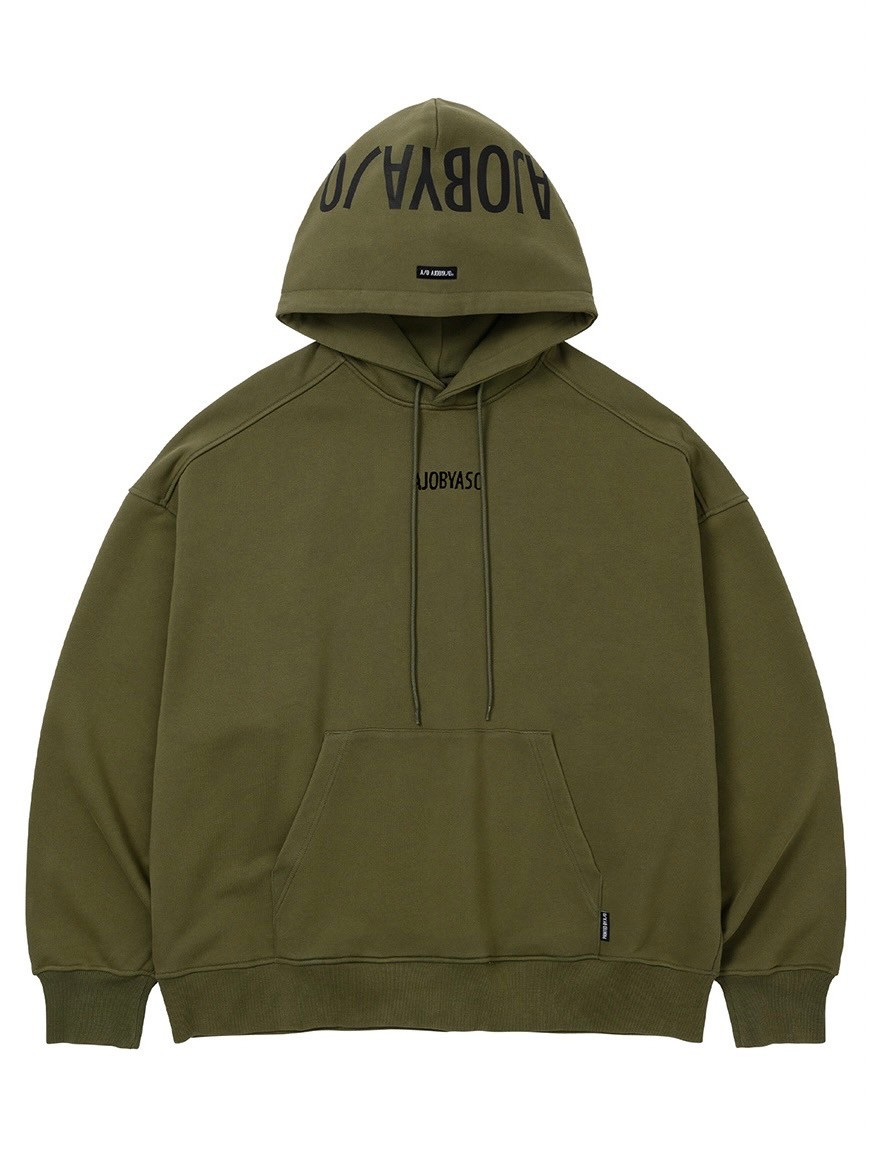 【AJO AJOBYAJO】23FW★ [PBA] Five AJO Logos Washed Sweat PBA] Five AJO Logos Washed Sweater [BLACK] - AJOBYAJO