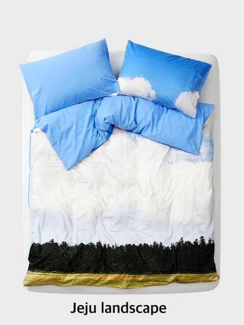 photozeniagoods 布団カバー&枕カバーset Jeju orrum PHOTOZENIAGOODS】Bedding set | OUR BRAND,PHOTOZENIAGOODS