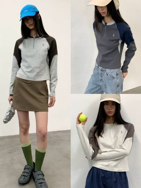 ARCH by ROARINGWILD】Half-Zip Warm Training Wear Long Sleeve