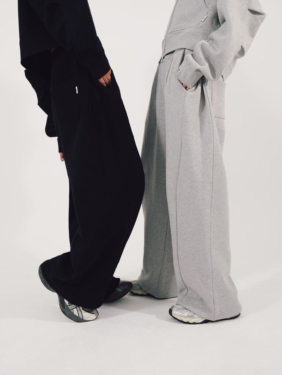 CS】2tuck sweat pants (gray) | OUR BRAND,Chikashitsu +,CS
