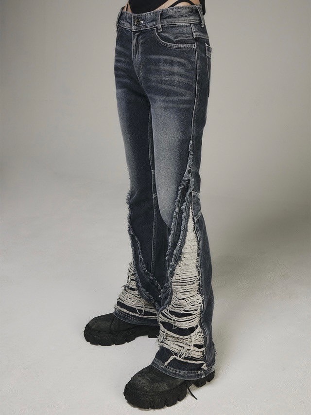 8/26 20:00 発売【BLR BLUER】DESTROYED CRUSH DOUBLE LINE