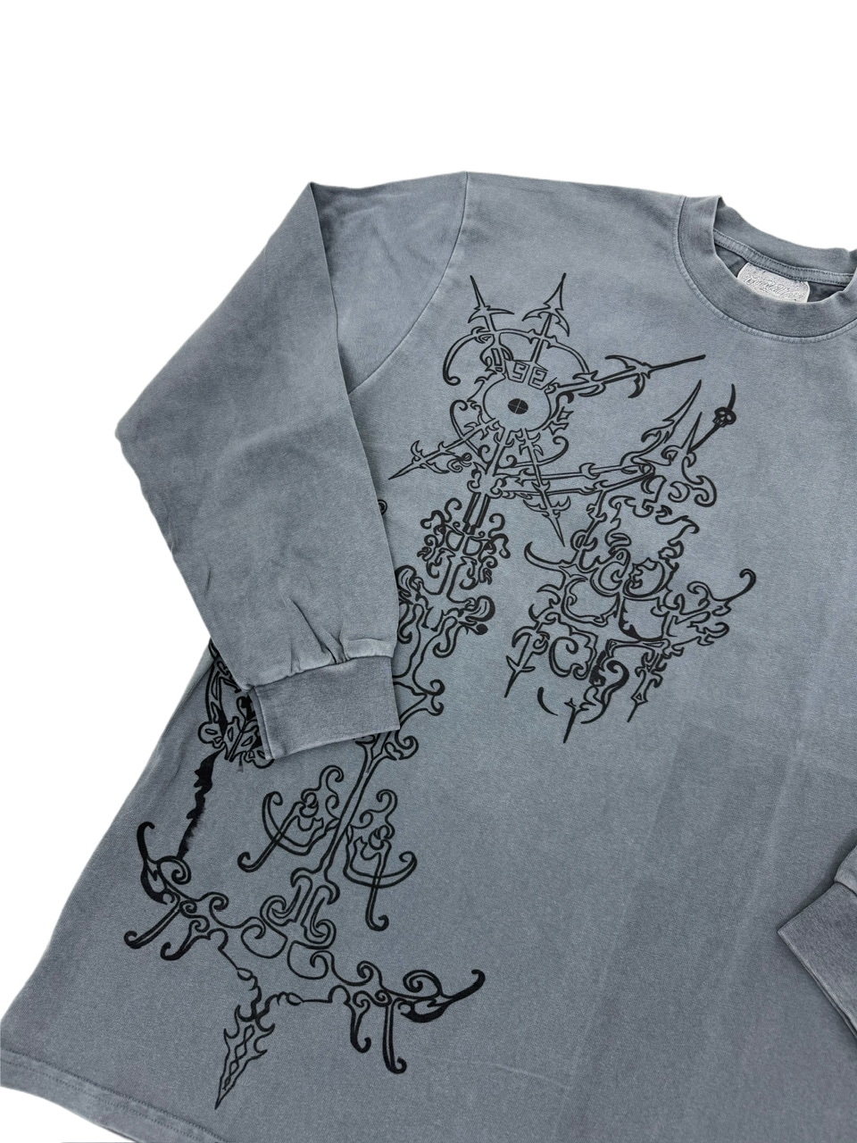 受注制【Nerd out XU】Chaos design long sleeve (2color) | OUR BRAND