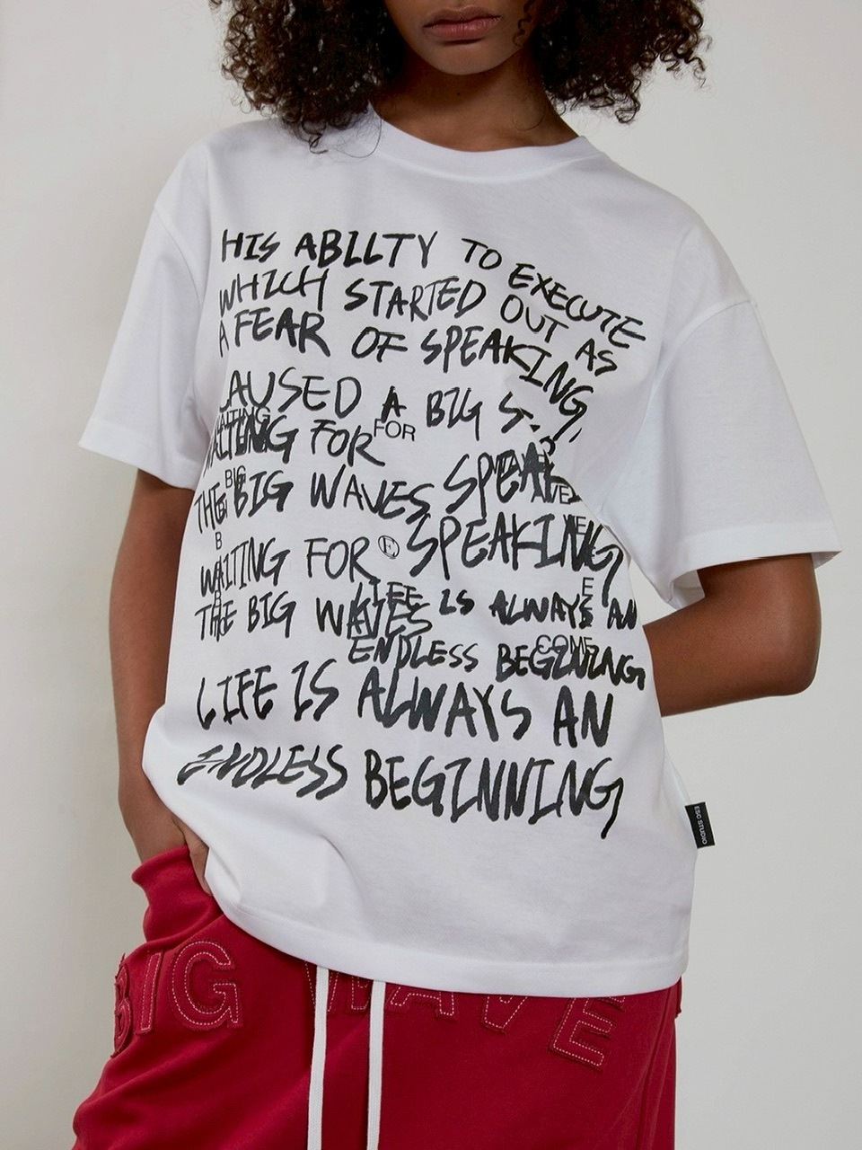 【ESC STUDIO】25SS★ graffiti t-shirt ESC STUDIO】graffiti t-shirt | OUR BRAND,ESC STUDIO