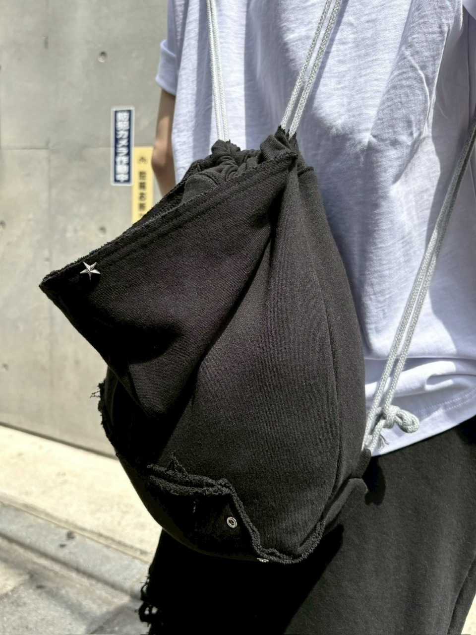 受注制【nmtc +】sweat hood knapsack (2color) / 【エヌエムティー