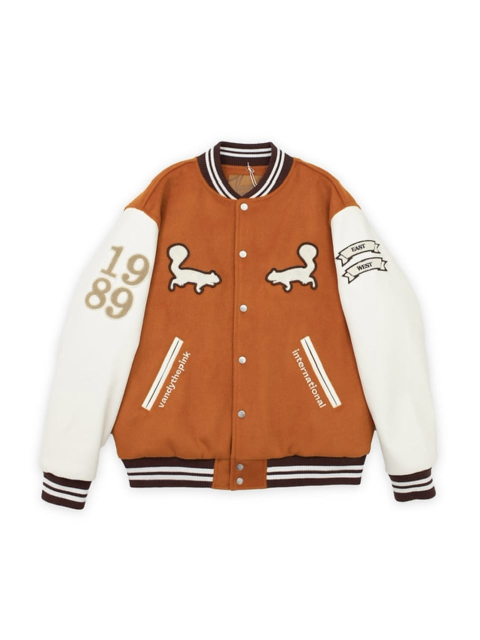 【VANDY THE PINK】PINETREE VARSITY JACKET