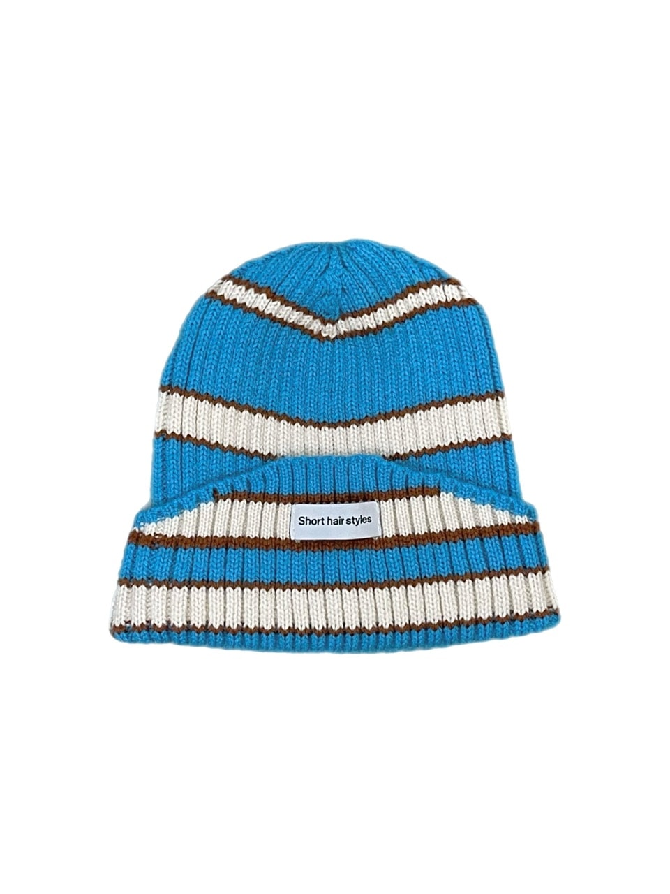 受注制【Chikashitsu +】border beanie (7color)