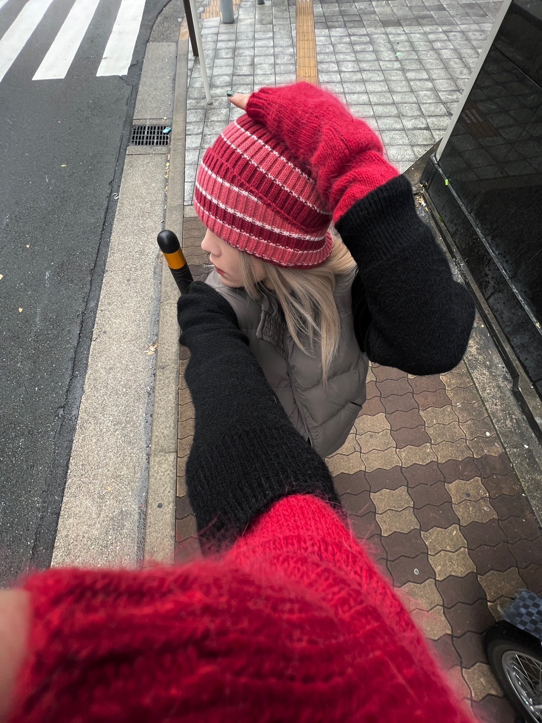 しページ 受注制【Chikashitsu +】border beanie (7color) | OUR BRAND