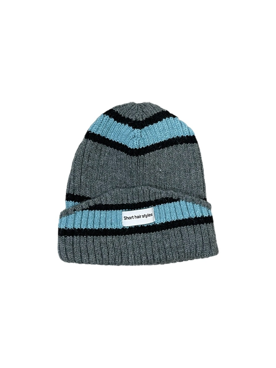 受注制【Chikashitsu +】border beanie (7color)