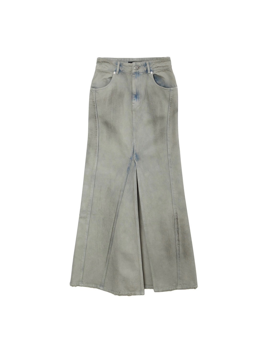 【LCDC】DIRTY WASHED DENIM SKIRT / 【エルシーディーシー・ティーエム】ダーティウォッシュデニムスカート