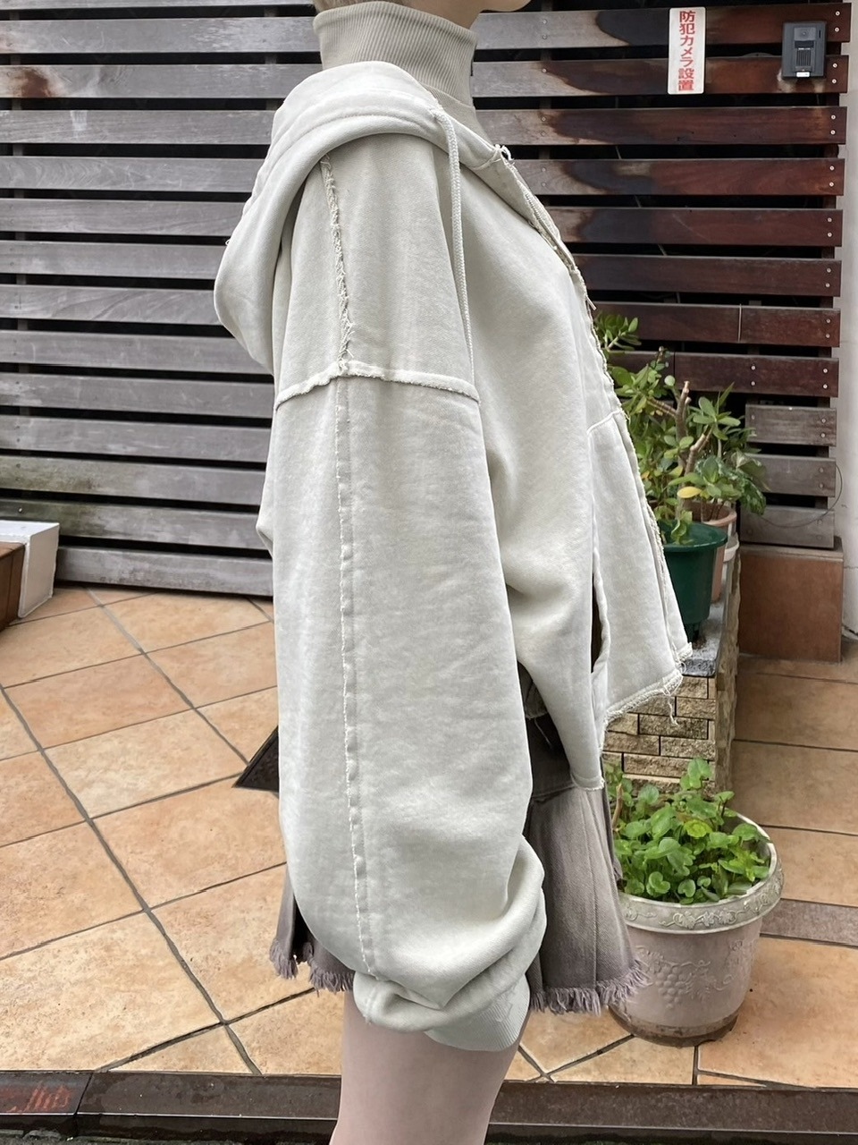 受注制【nmtc +】unisex cropped hoodie (4color) | OUR BRAND,nmtc +