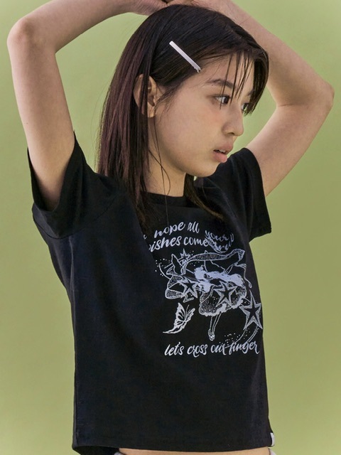 FANCY CLUB】MERIEL STANDARD TEE | OUR BRAND,FANCY CLUB