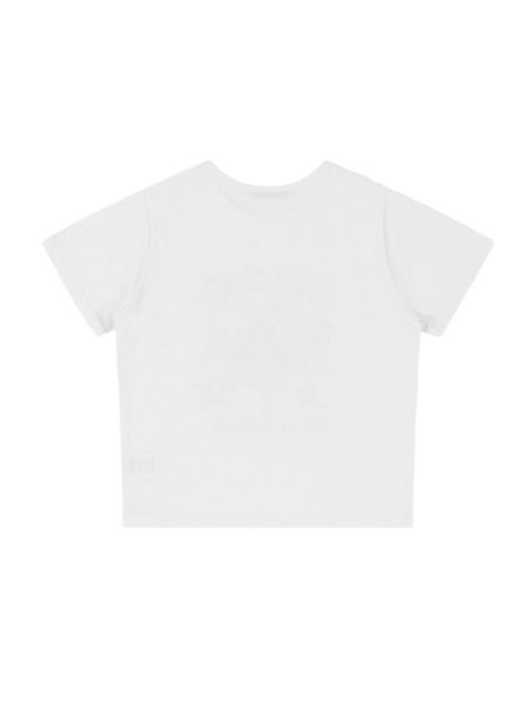 ☆NASTY FANCY CLUB☆ NF Meriel Standard Tee WHITE F24QB287 FANCY CLUB】MERIEL STANDARD TEE | OUR BRAND,FANCY CLUB