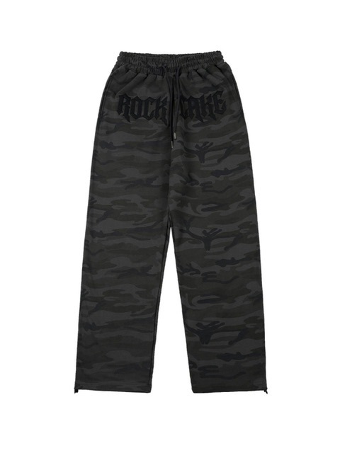 【ROCK CAKE】Camo Metal Graphics Pants