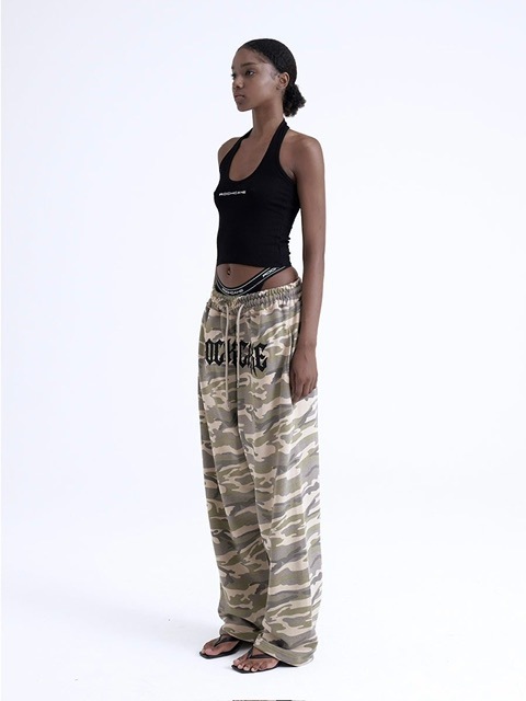 【ROCK CAKE】Camo Metal Graphics Pants