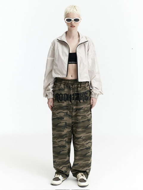 【ROCK CAKE】Camo Metal Graphics Pants