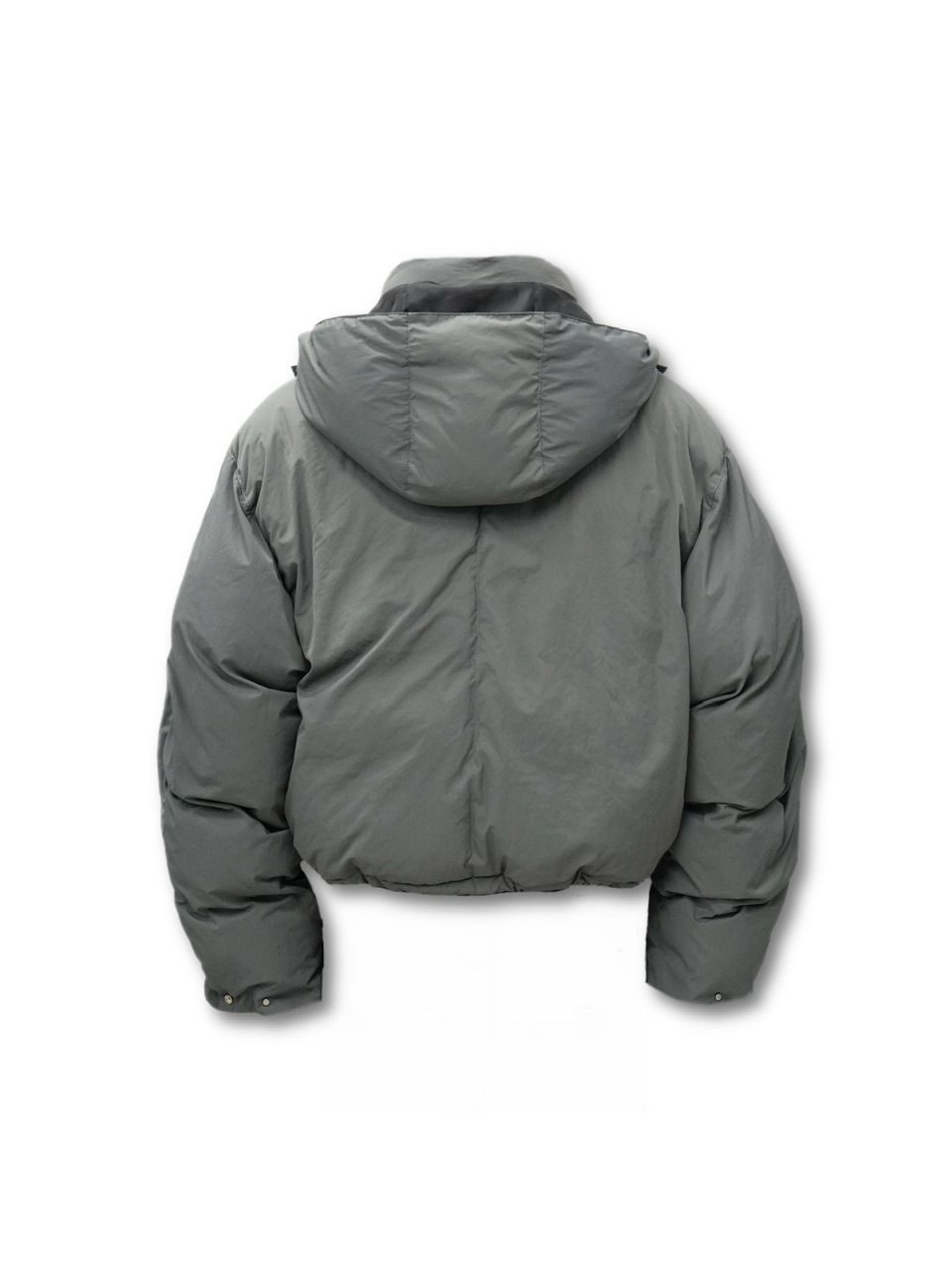 CS】2way cropped puffer jacket (charcoal) | OUR BRAND,Chikashitsu