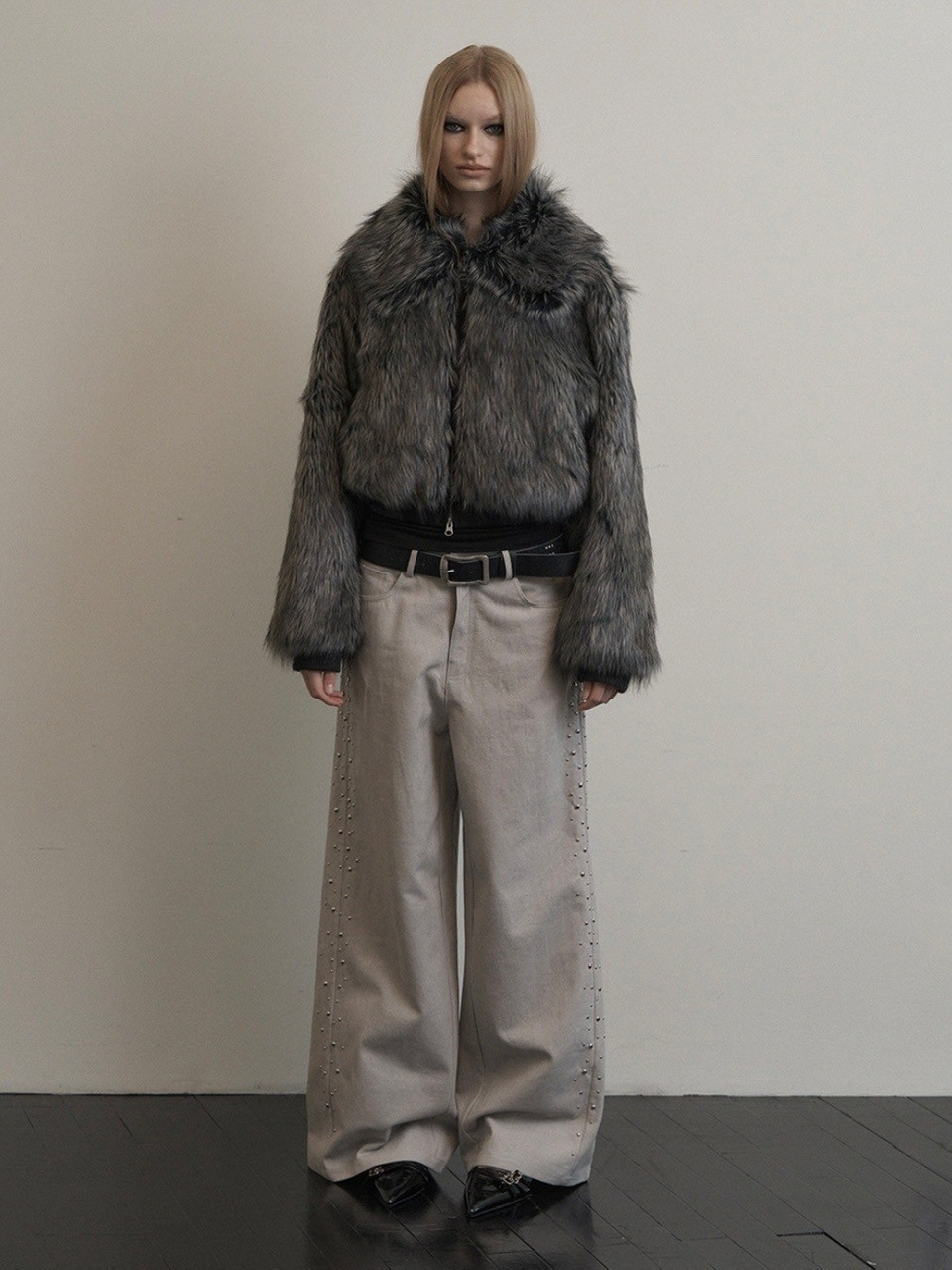 SETUP EXE ジャケット SETUP-EXE】FUR SHORT JACKET | OUR BRAND,SETUP-EXE | PRESSING
