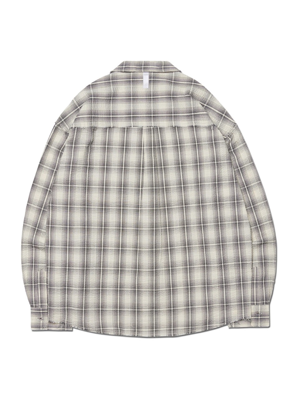 【NOMANUAL】SEERSUCKER CHECK SHIRTS