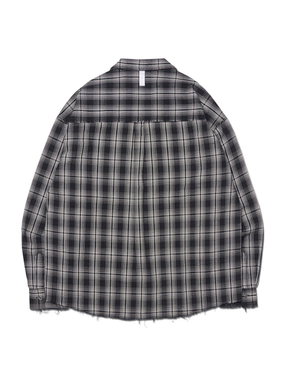 【NOMANUAL】SEERSUCKER CHECK SHIRTS