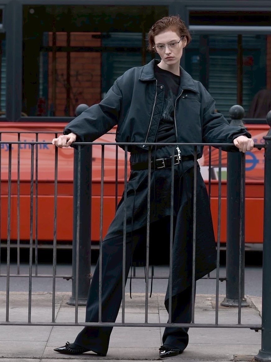 LCDC】DOUBLE BUCKLE LEATHER BELT / 【エルシーディーシー