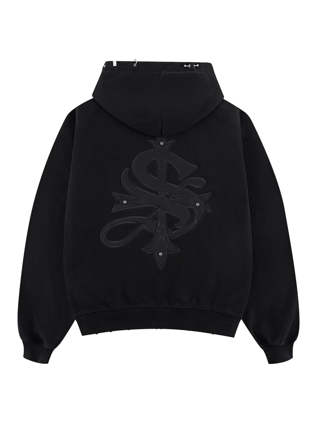 SUPPLIER】Pierced Tribal Cross Zip Hoodie | OUR BRAND,SUPPLIER