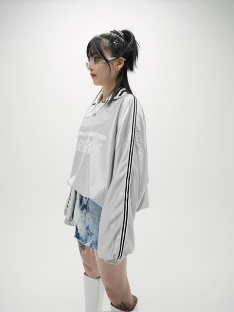 受注制【XU DOG】uniform line long sleeve tee (2color)