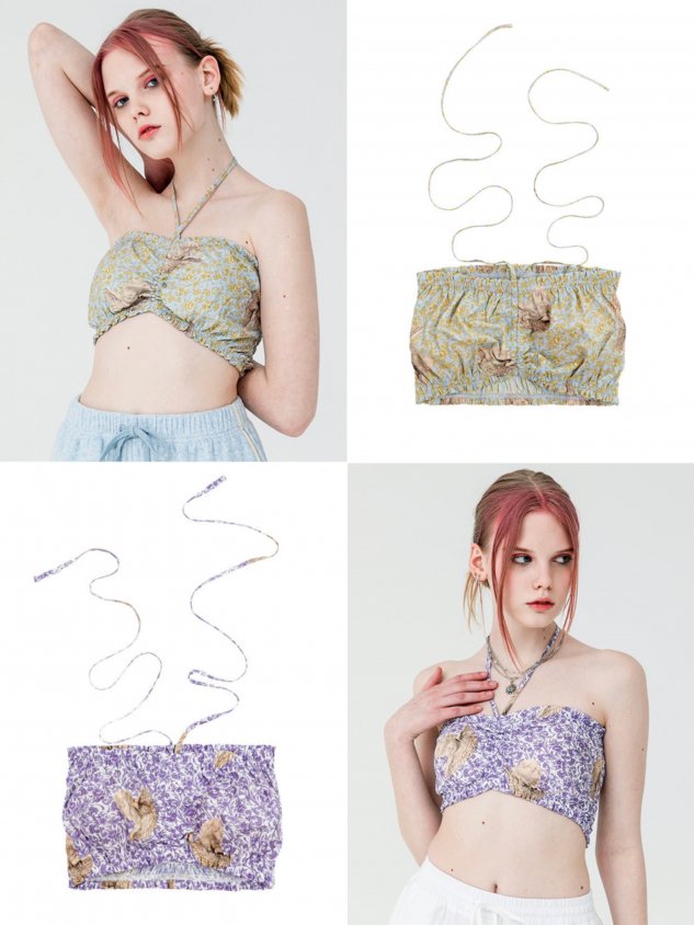 【running high】ANGEL PRINTING TUBE TOP