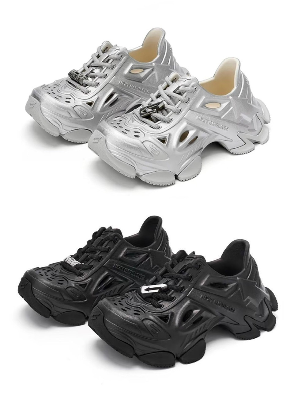 【NEXT IMPULSIVE】Time Space Series-Dad Crocs Shoes
