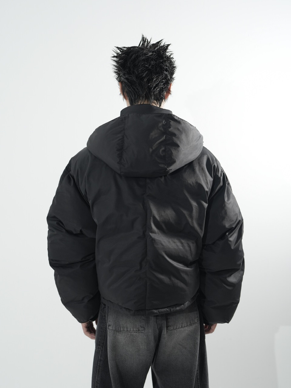 明日削除します☆SWITCHING RIB 2WAY PUFFER JACKET SWITCHING RIB 2WAY PUFFER JACKET – BEEDEN