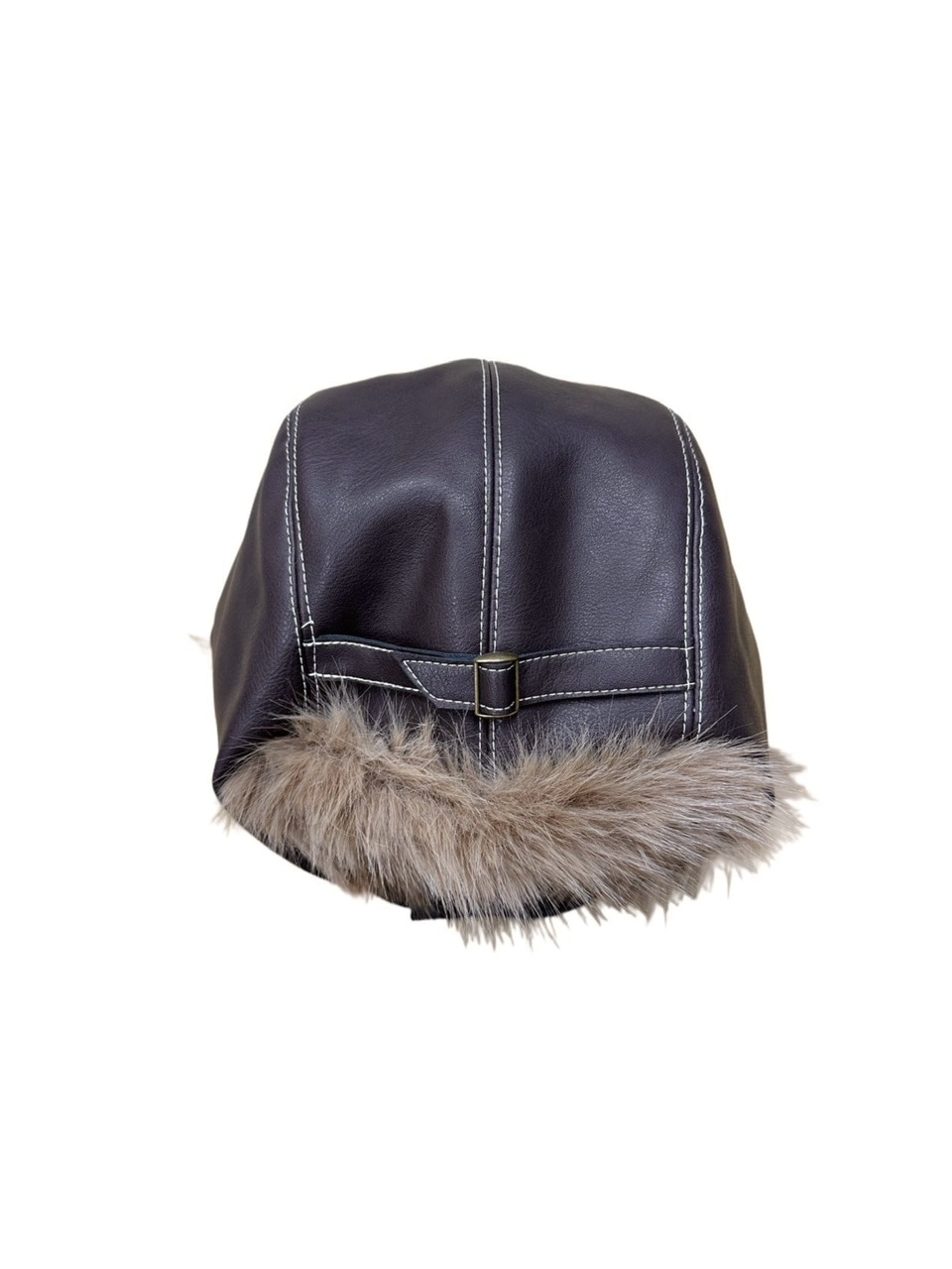 受注制【XU DOG】leather flight cap (2color)