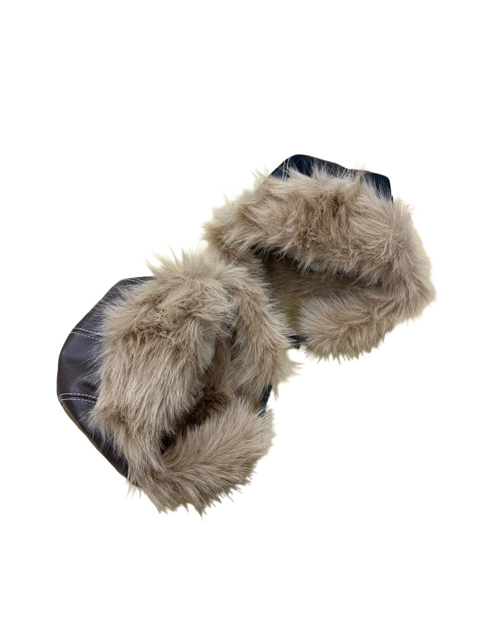 受注制【XU DOG】leather flight cap (2color)