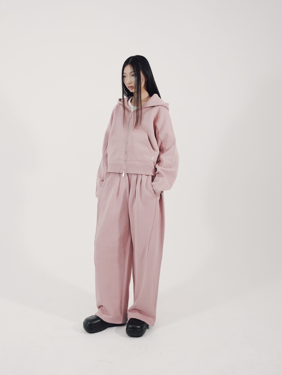 CS】2tuck sweat pants (pink) | OUR BRAND,Chikashitsu +,CS
