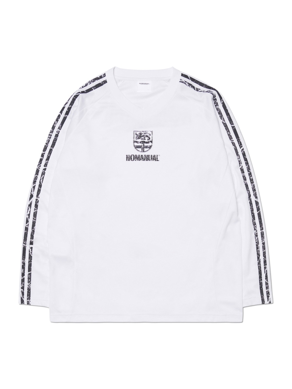 【NOMANUAL】CRACKED LINE 長袖 UNIFORM ★韓国の大人気★ NOMANUAL】CRACKED LINE LONG SLEEVE UNIFORM | OUR BRAND