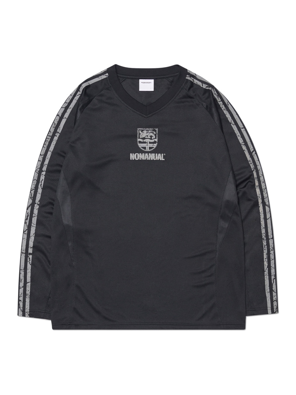 【NOMANUAL】CRACKED LINE 長袖 UNIFORM ★韓国の大人気★ NOMANUAL】CRACKED LINE LONG SLEEVE UNIFORM | OUR BRAND