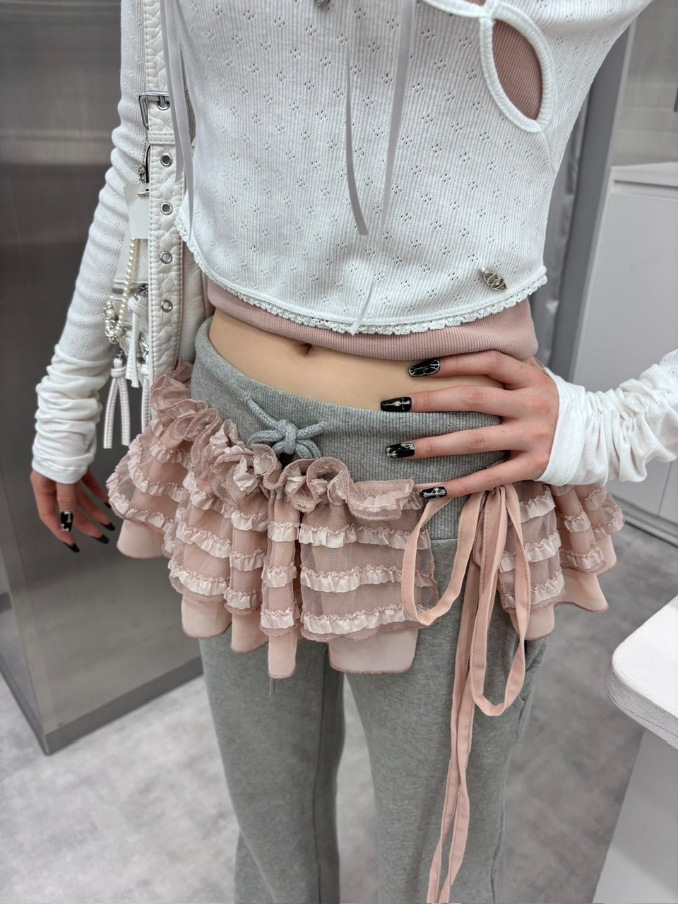 【nmtc +】lace belt (4color)