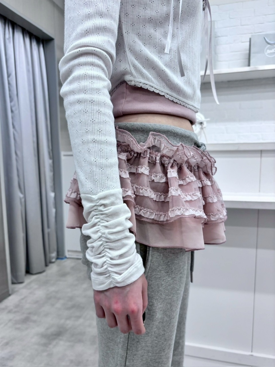 【nmtc +】lace belt (4color)