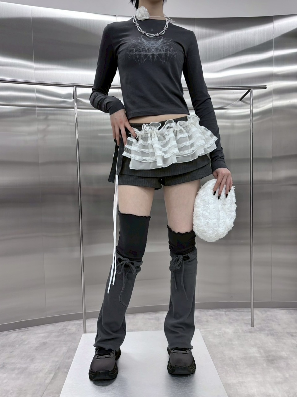 【nmtc +】lace belt (4color)