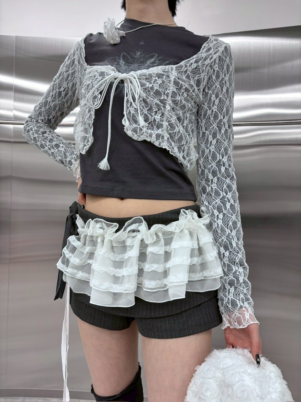【nmtc +】lace belt (4color)