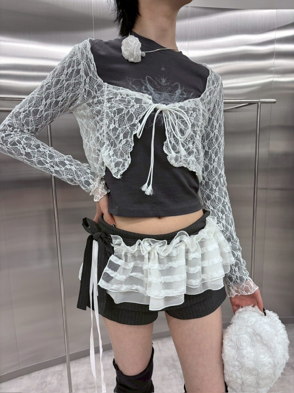 【nmtc +】lace belt (4color)