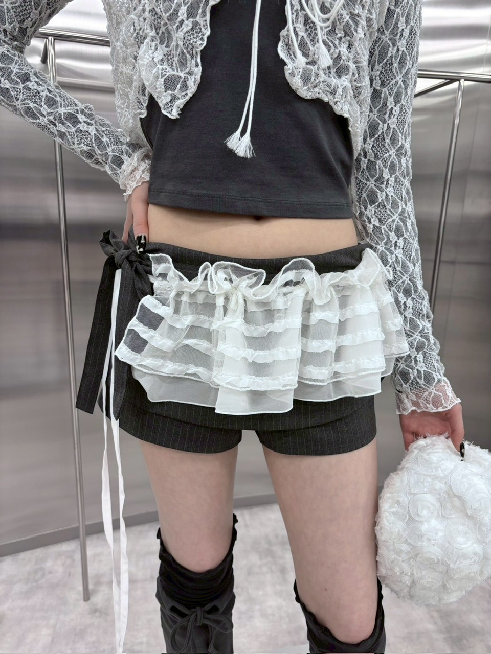 【nmtc +】lace belt (4color)