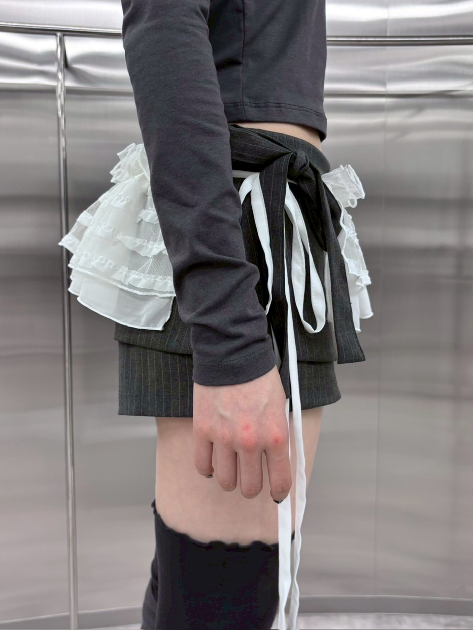 【nmtc +】lace belt (4color)