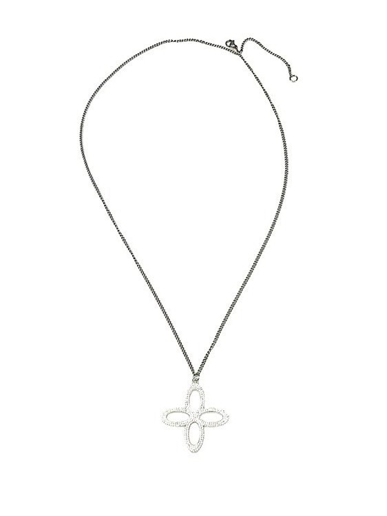 アクセサリー surgery ice clover logo necklace surgery ice clover logo necklace