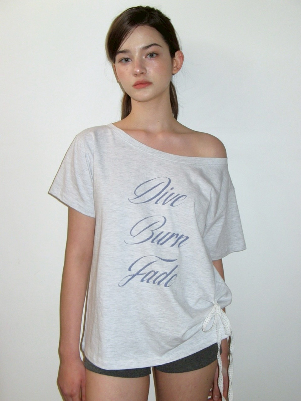 ★CRANK★LACE STRING OFF SHOULDER TOP_WHITE ★正規品/送料込 Release 6/18] LACE STRING OFF SHOULDER TOP_WHITE - CRANK