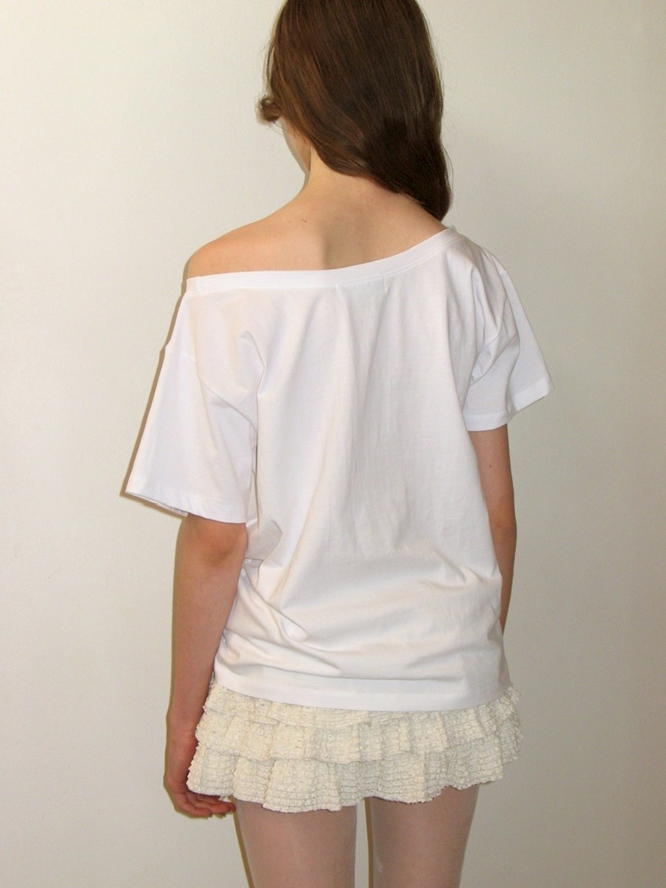CRANK】LACE STRING OFF SHOULDER TOP | OUR BRAND,CRANK