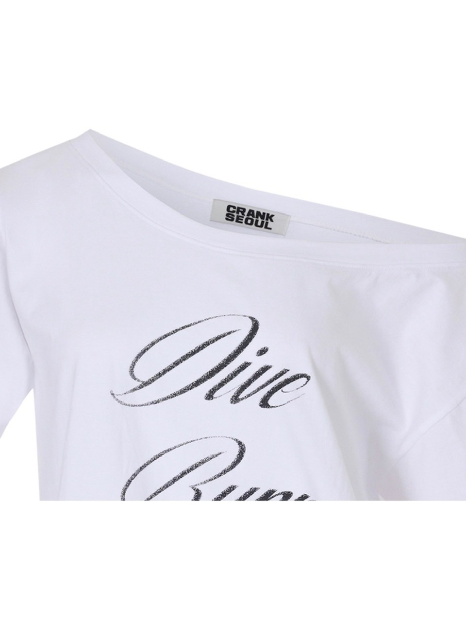 CRANK】LACE STRING OFF SHOULDER TOP | OUR BRAND,CRANK