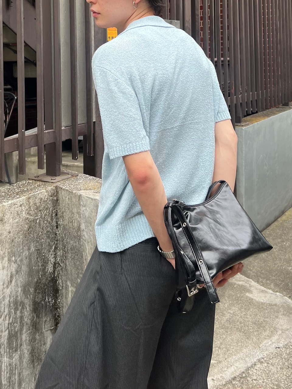 美品✨gypsohila ジプソフィア ニットポロ 2024AW ブラック 美品✨gypsohila ジプソフィア ニットポロ 2024AW ブラック Tops