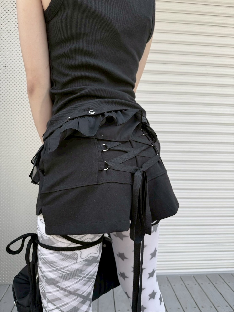 【nmtc +】ribbon shorts / 【エヌエムティーシープラス】リボンショートパンツ (3color)