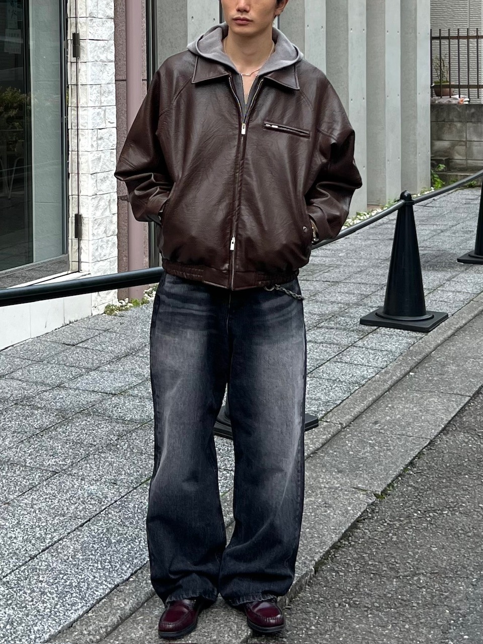 専用｜ARTS&SCIENCE Fake jacket 3 藍染め ジャケット 防寒着 ジャケット フードイン 防風 軽撥水 反射 TULTEX AZ