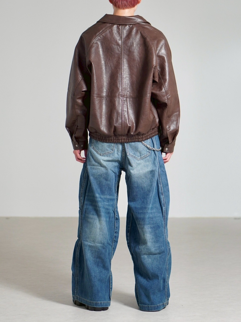 SHIROCHAN SHIPS any:〈洗濯機可能〉チノ ステッチ ショート シャツ ジャケット